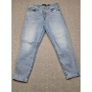 Lucky Brand High Rise Crop Bridette Jeans Light Wash Women's Size 8 29